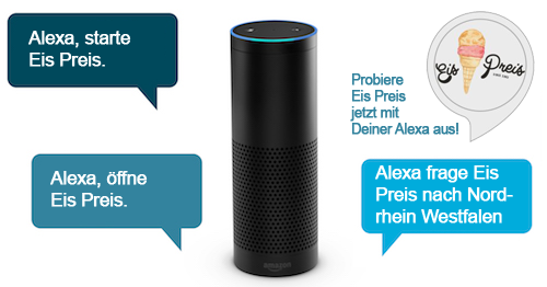 Eis Preis Alexa App auf amazon.