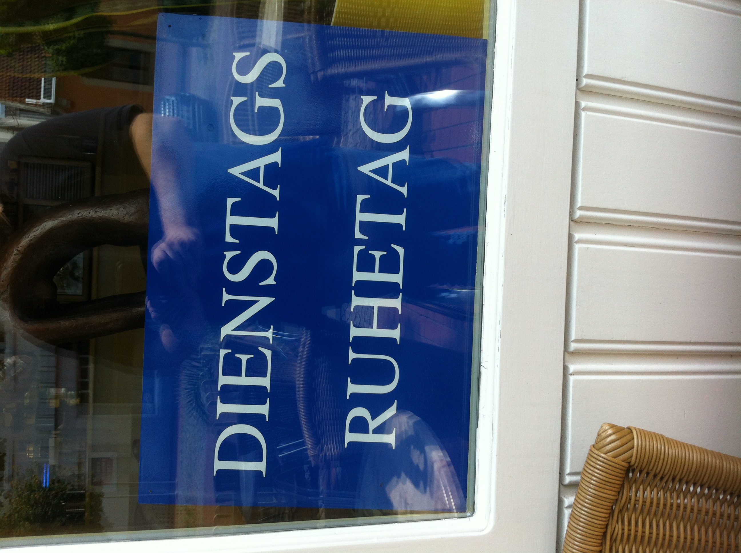 Außenansicht Eiscafe Bäing C,  in Gescher