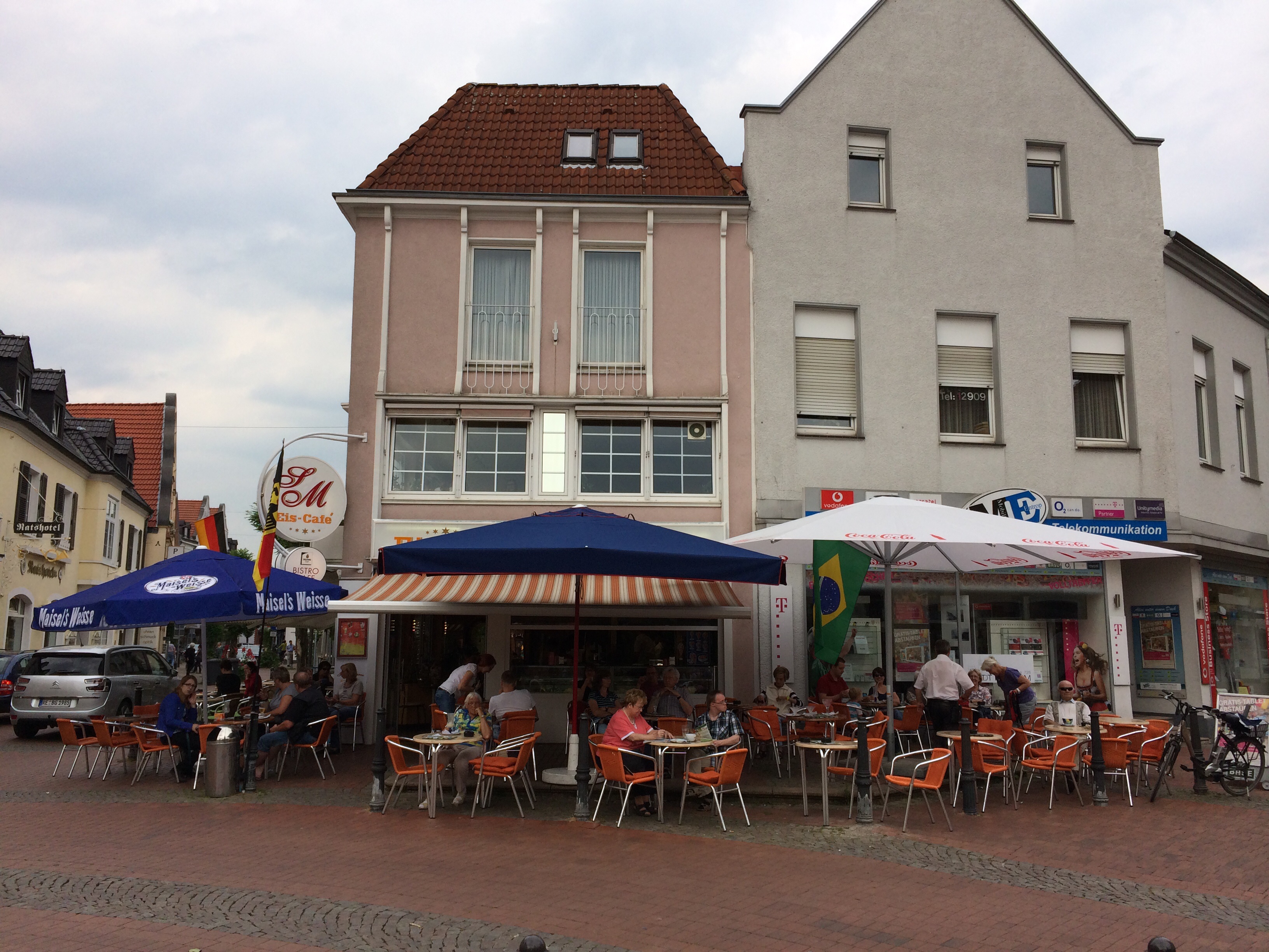 Außenansicht Eis Café© San Marco,  in Haltern