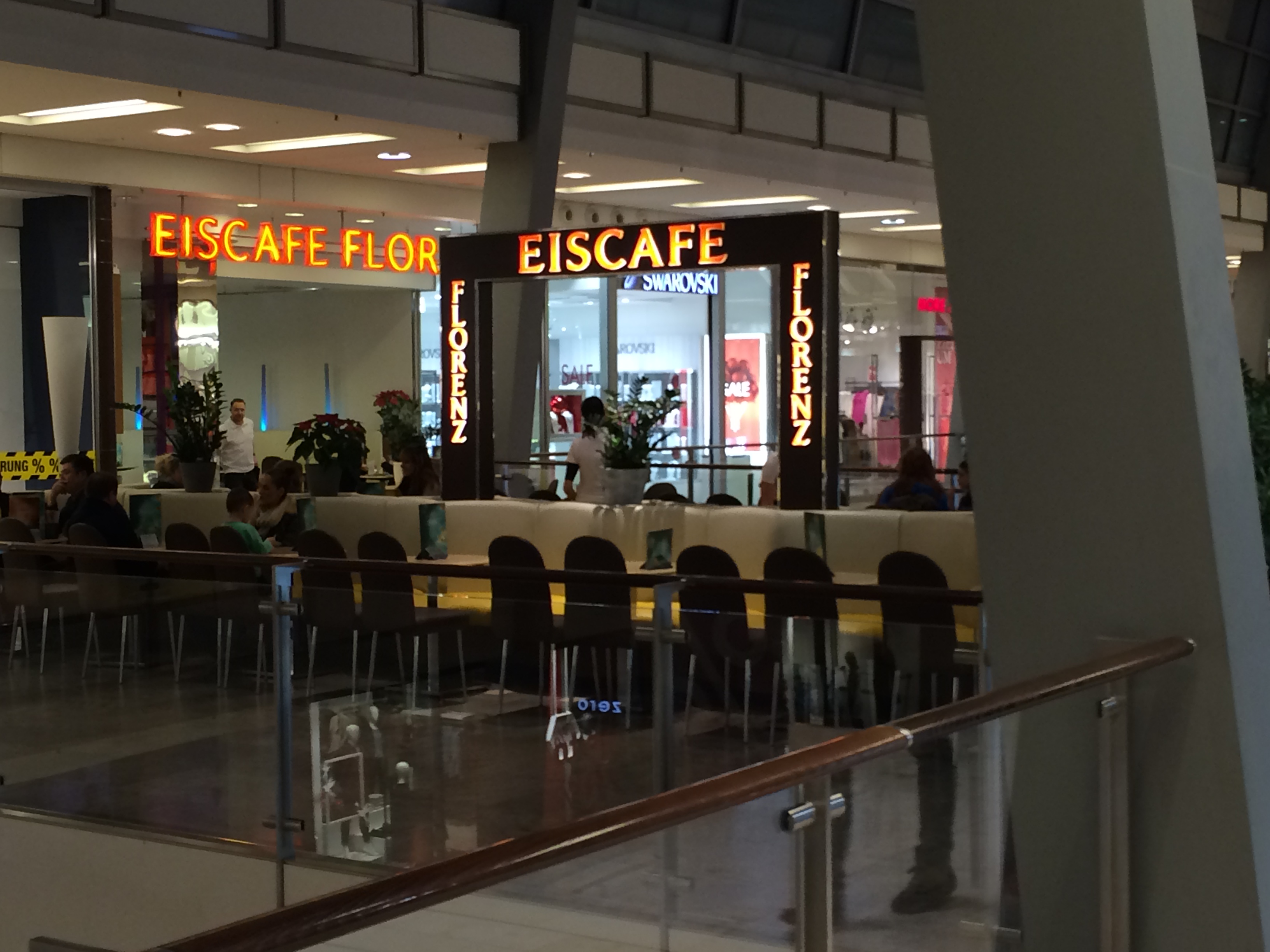 Außenansicht Eiscafé© Florenz,  in Karlsruhe