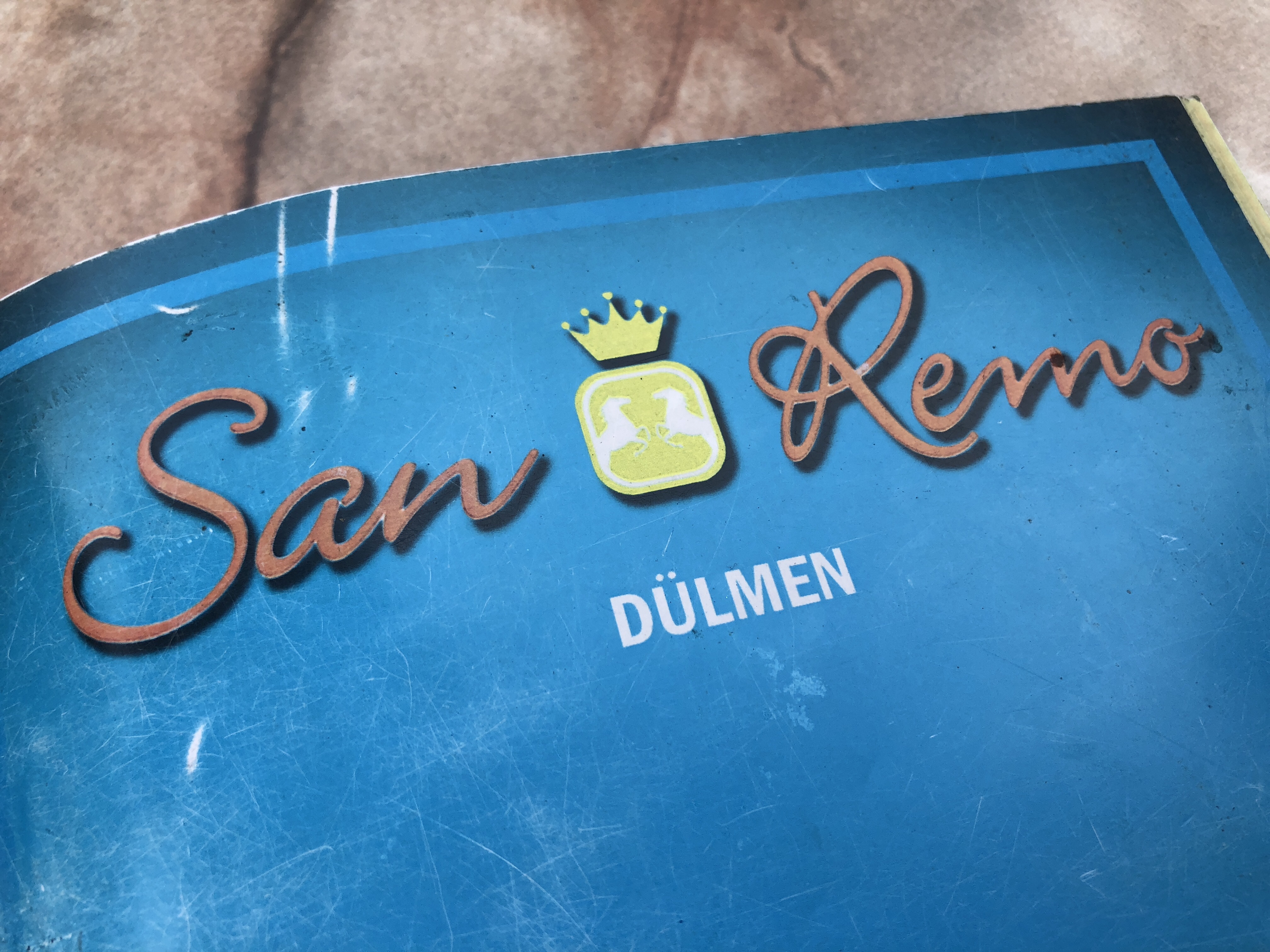 Außenansicht Eiscafe San Remo in Dülmen