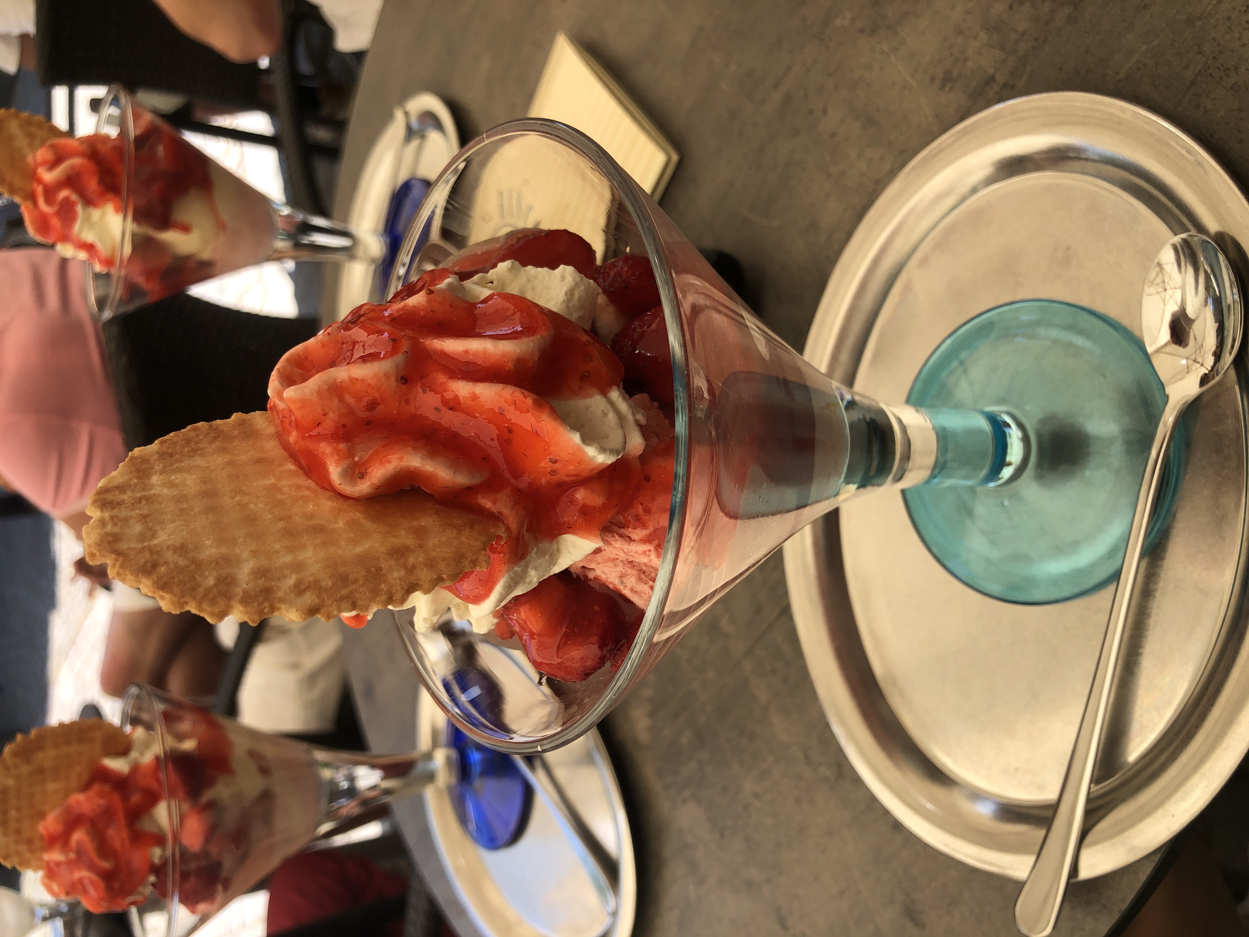 Außenansicht Eiscafe de Fanti  in Billerbeck